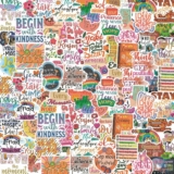 100PCS Motivational Stickers