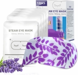 12 Packs Steam Eye Masks