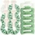12-Pc Scrunchie & Pearl Studs Set (6-Ct Scrunchie + 6-Ct Earrings)