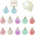 Set of 2 2-in-1 Iridescent Glass Tea Light Candle Holder and Bud Vase