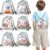 12-Pack Woodland Drawstring Bags
