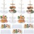 6 Pcs 20oz Glass Water Tumble with Straw and Lid
