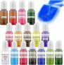 16-Colors Metallic Epoxy Resin Pigment Liquid