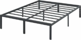 18 Inch Tall Heavy Duty Steel Slat Bed Frame, Full