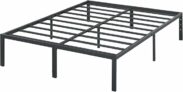 18 Inch Tall Heavy Duty Steel Slat Bed Frame, Full