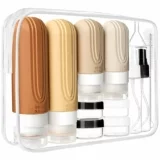 18 Pack Travel Toiletries Bottles w/ Bag