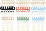 18 Pcs Bridesmaid Proposal Gifts (Scrunchie + Hair Clips / Scrunchie + Knot Bracelet)