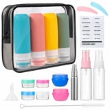 19-Pc Travel Toiletries with Bag