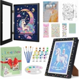 2 Pack Kids Art Frame with 25PCS Painting Supplies Kit