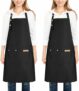 2 Pack Kitchen Cooking Aprons, Adjustable