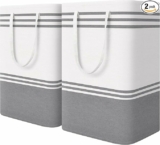 2 Pack Large Home Laundry Basket, Laundry Hamper