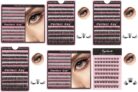Natural Look Eyelash Extensions Wispy Lash Clusters