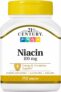 110-Count 21st Century Niacin Tablets, 100 mg