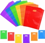 24 PCS Plastic Party Favor Small Gift Bags, 6″x8″
