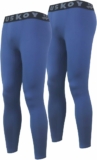 2-Pack Men’s Compression Pants, Medium
