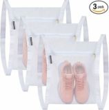 3 Pcs Reusable Shoe Dryer Mesh Bags