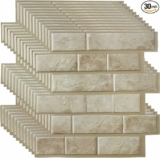 30 Pack 28.81 Sq ft Peel and Stick Wall Panels, 12 x 12 Inch