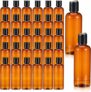 30 Pack Refillable Squeeze Bottles for Shampoo, 6.8 oz