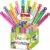 32Pack 16 Colors Mini Bubble Wands