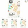 4-Pack 365 by Whole Foods Market, Almond Flour Sea Salt Crackers, 5 Ounce