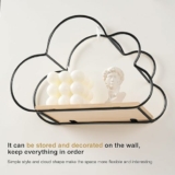 Set of 3 Cloud Shaped Floating Shelf