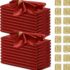 20-Count Satin Napkins + 20-Ct Napkin Rings Set