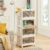 4-Tier 44 Qt Foldable Stackable Heavy Duty Storage Bins with Lids & Doors
