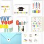 48 Pack Graduation Cards with Envelopes and Gold Foil