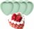 4Pcs Heart Cake Layer Pans Set, 6 Inch
