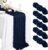 5 Pack Navy Blue Cheesecloth Table Runner, 10Ft x 35″ Dark Blue