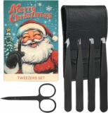 5-Pack Stainless Steel Tweezers Set
