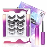 5 Pairs Magnetic Eyelashes Kit