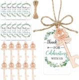 50-Sets Bottle Opener Rose Keys Party Favor