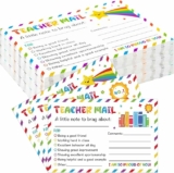 60PCS Teacher Mail Notes to Parents Classroom Good Behavior Incentive Motivational Cards