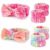 6PCS Spa Headband and Wristband Set for Face Washing