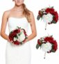 Set of 2 7 Inch Bridesmaid Bouquets