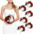 6-Pack 7 Inch Bridesmaid Bouquets
