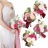 4-Pack Satin Pillowcase with Hidden Zipper, Standard Size