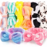 8-Pack Spa Headbands