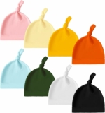 8 Packs Newborn Baby Hats