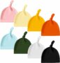 8 Packs Newborn Baby Hats