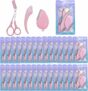 30-Sets 3-Pc Eyebrow Trimmer Kit