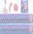 30-Sets 3-Pc Eyebrow Trimmer Kit