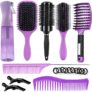 9-Pc Detangling Brush Set