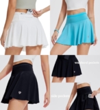 Women’s Pleated Tennis Skirt with Back Pocket