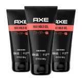 3-Pack AXE Hair Styling Gel MAX Hold Gel, 5 oz