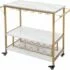 Novilla Bed Frame Platform with 4 Storage Drawers and Fabric Upholstered Headboard, Queen