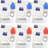 Pack of 6 Artificial Flower Candle Rings – 6 Inch