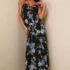 Women’s Delightful Memories Lavender V-Neck Strapless Maxi Dress