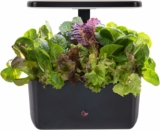 AeroGarden Harvest 2.0, Indoor Garden Hydroponic System with LED Grow Light, Holds up to 6 AeroGarden Pods, Black